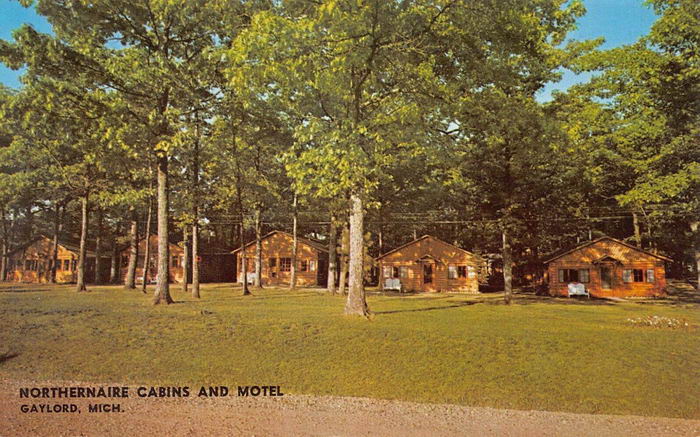 Northernaire Cabins and Motel - Old Postcard Photo